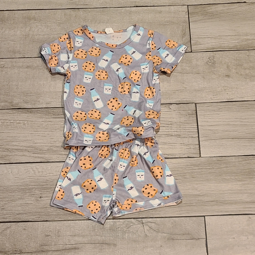 🍁Shein milk and cookies pajama set🧋